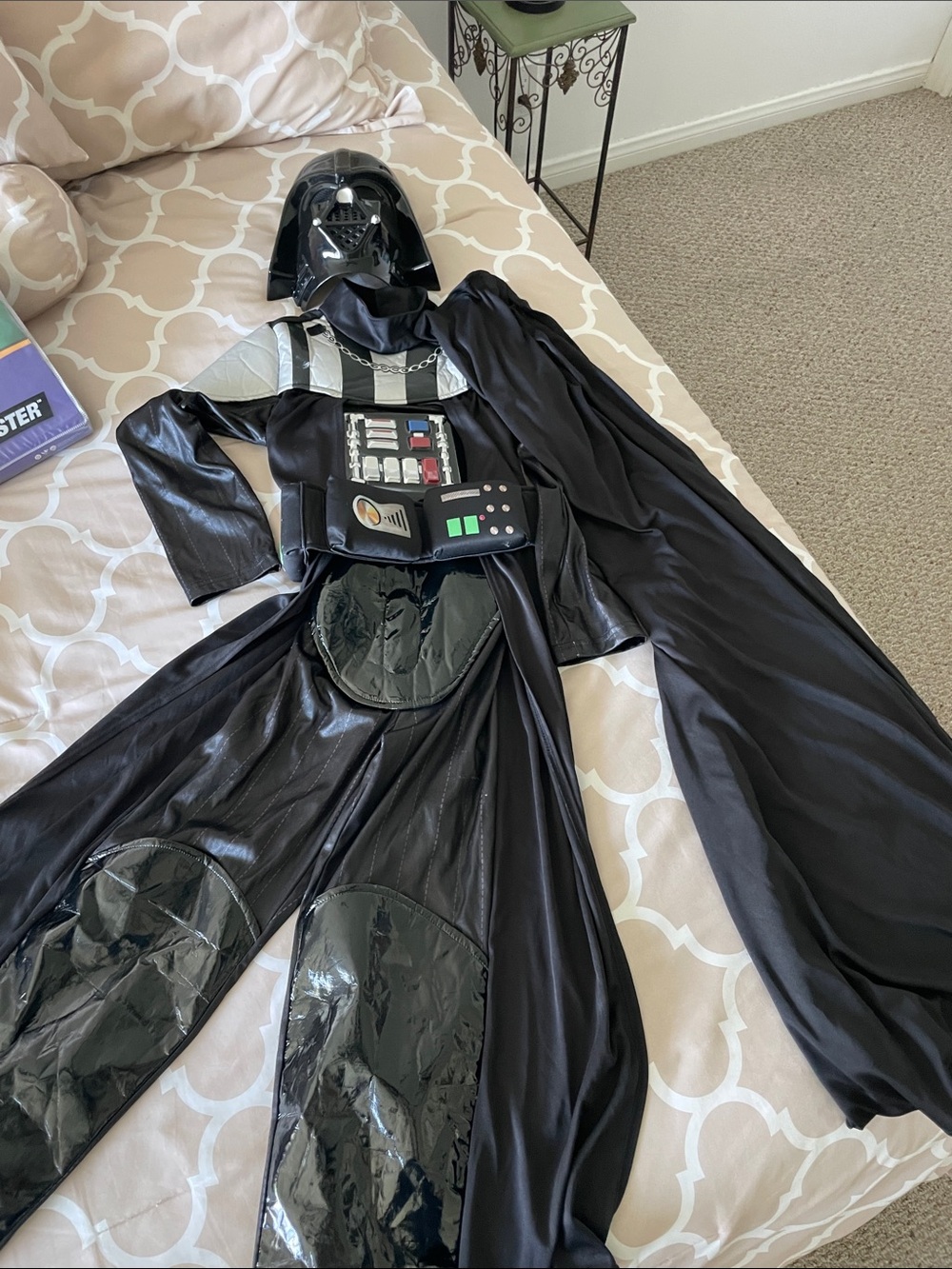 Kids Black Darth Vader Costume with Cape - Brand: